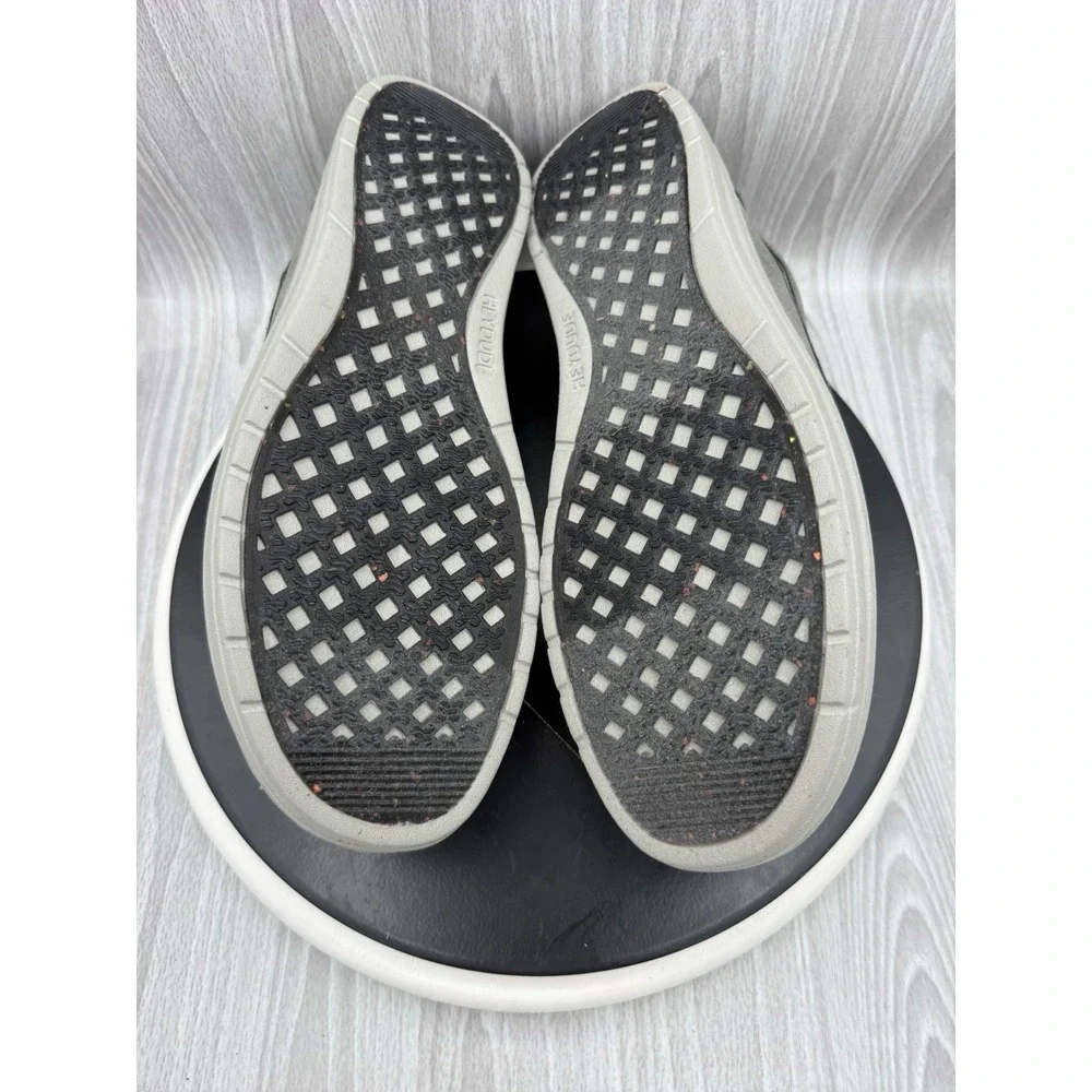 Hey Dude Welsh Grip Mens Size 12 Armadillo Gray Suede Casual Slip On Shoes NEW